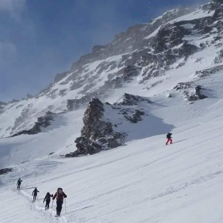 Ski de randonnée en engagement privé