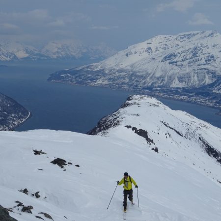 Ski de randonnée en engagement privé